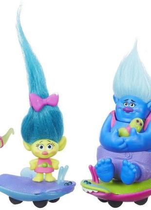 Игровой набор тролль на автомобиле trolls dreamworks 4