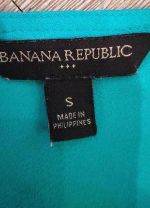 Топ/блуза без рукавов banana respublic. размер  s. цвет нежно-зел1 фото