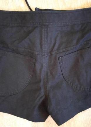 Хлопковые короткие шорты exspress.  размер  s. 97 % cotton.2 фото