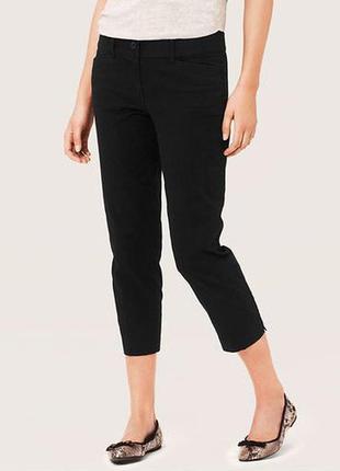 Модельные укороченные брюки ann taylor loft marisa. размер 12/l 9