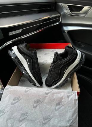 Чоловічі кросівки nike air max 97 futura black white9 фото