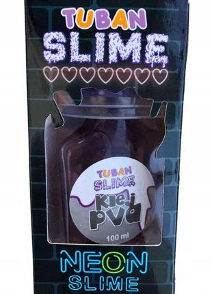 Неоновий слайм tuban slime neon