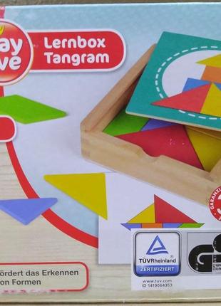 Ігровий набір навчання формам tangram playtive з ящиком