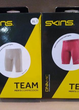 Компрессионные фитнес тайтсы  skins dnamic mens compression.