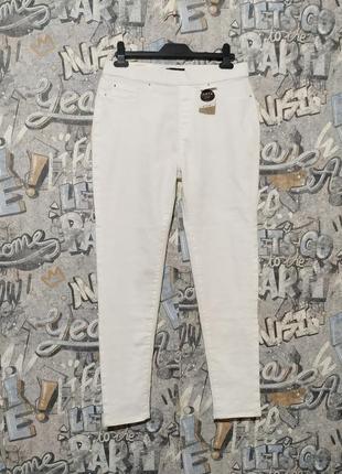 Нові стретчеві білі джинси, джегінси скіні від peacocks.1 фото