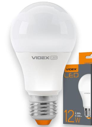 Светодиодная лампа videx a60e 12w e27 3000k (vl-a60e-12273)