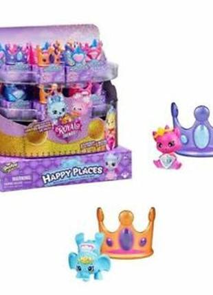 Игровой набор-сюрприз с фигуркой shopkins royal happy places mini