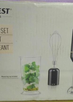 Потужний блендер занурювальний silver crest sssh 600 a1 2 в 1