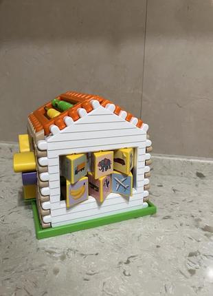 Іграшка-сортер "smart house"