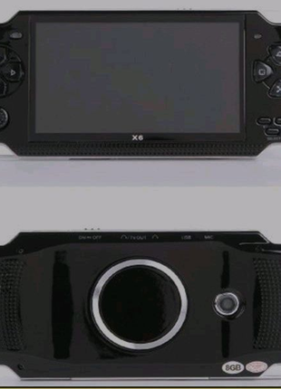 Портативная игровая приставка консоль psp х6 экран 4,3″ с камерой4 фото