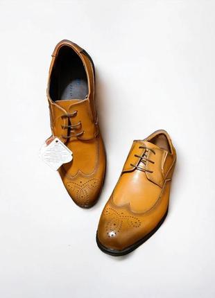 Туфли-оксфорды мужские yls shoes4 фото