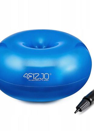 Мяч для фитнеса (пончик) 4fizjo air ball donut 50 x 27 см anti-burst 4fj0284