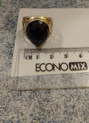 Яркая кольца, кольцо с ониксом, 925