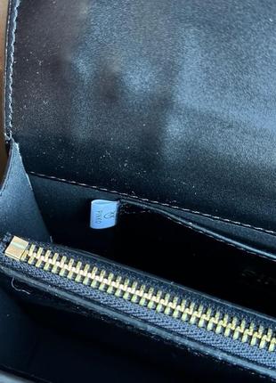 Женская кожаная сумка pinko double p mini evolution simply black6 фото
