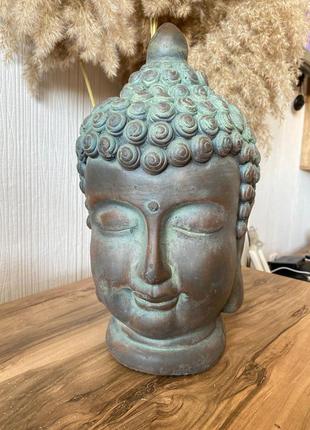 Декоративна гіпсова статуя будди1 фото