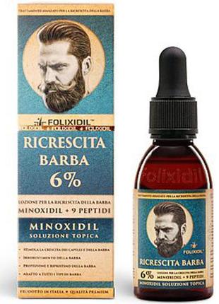 Міноксидил folixidil beard booster 6%