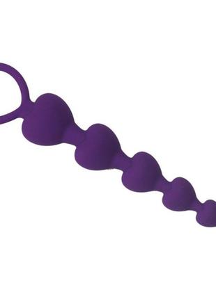 Анальная удлиненная пробка сердечки