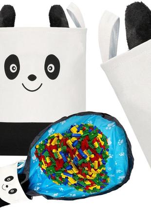Один предмет для хранения с ковриком springos 34 л текстильная для игрушек и аксессуаров ha0134