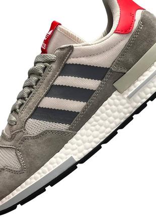 Чоловічі кросівки adidas originals zx 500 commonwealht gray9 фото