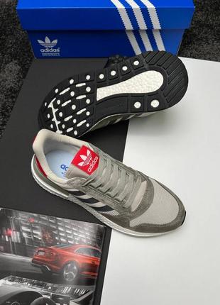 Мужские кроссовки adidas originals zx 500 commonwealht gray5 фото