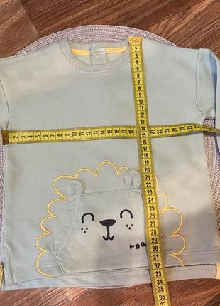 Сет набор детской одежды 9-12м 4