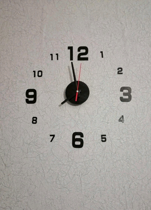 Настінні годинники з ефектом 3d4 фото