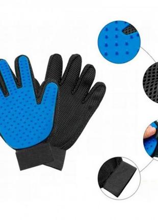 Перчатки для чистки животных pet gloves6 фото