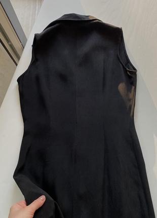 💔это вау! одна из самых лучших находок! люксовый дорогой бренд equipment❤️‍🔥шелковое макси платье в насыщенном черном цвете 100% натуральный шелк9 фото