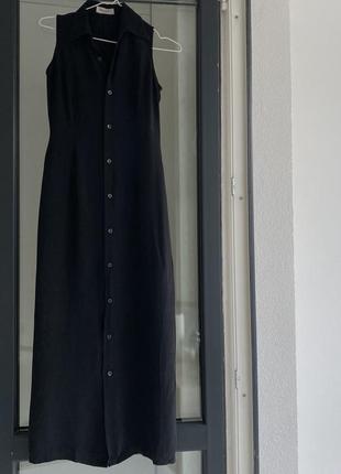 💔это вау! одна из самых лучших находок! люксовый дорогой бренд equipment❤️‍🔥шелковое макси платье в насыщенном черном цвете 100% натуральный шелк6 фото