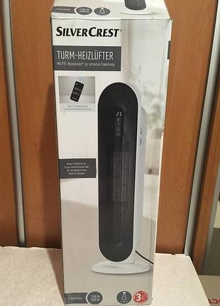 Керамический обогреватель silvercrest, тепловентилятор башенный 0066