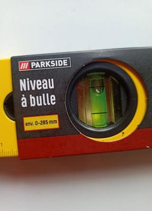 Рівень будівельний 285 mm жовтий parkside 06533 фото