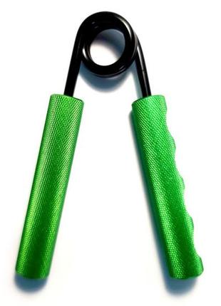 Кистьовий еспандер easyfit hand grip pro 40 кг зелений (85 lb)