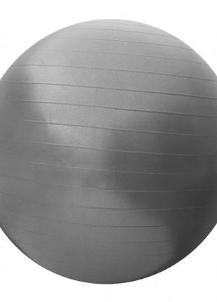 Мяч для фитнеса (фитбол) sportvida 55 см anti-burst sv-hk0286 grey
