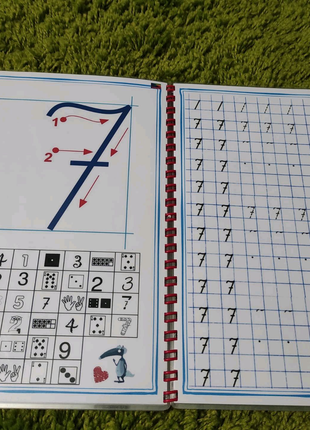Багаторазовий зошит з математики: "вчимося писати правильно"3 фото