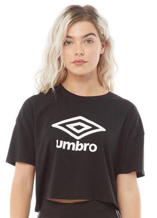 Укороченная футболка оригинал umbro м / дефект