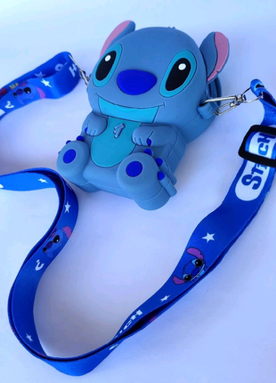 Маленька силіконова сумочка стіч (stitch)4 фото