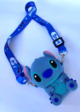 Маленька силіконова сумочка стіч (stitch)10 фото