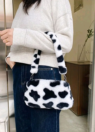 Плюшева сумочка корівка