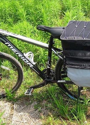 Велобаул на багажник, велоcумка штаны походная1 фото
