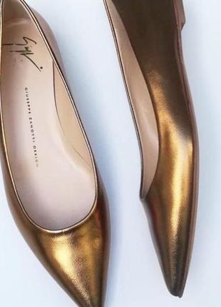 Туфлі човники балетки zanotti2 фото