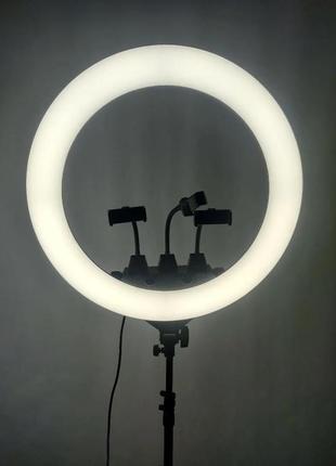 Кільцева led лампа slp-g63 з 3 власниками, пультом, діаметр 55