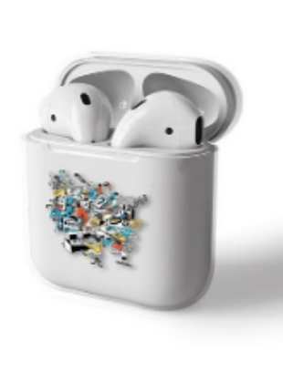 Чохол для airpods прозорий (з будь-яким дизайном)