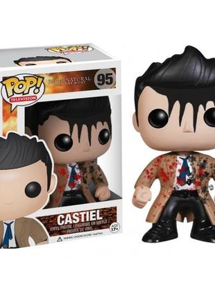 Фігурка funko pop кастіель castiel №95 hot topic exlusive фанко поп надприродне