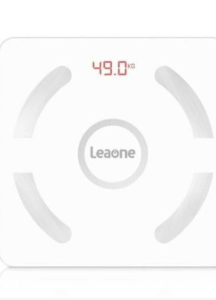 Умные весы с bluetooth leaone bf8030