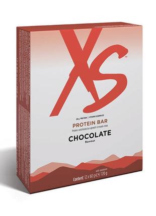 Xs протеїновий батончик шоколад 12 батончиків x 60 г e / 720 г