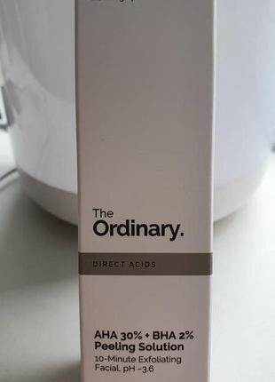 The ordinary - aha 30% + bha 2% peeling solution2 фото