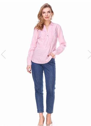 Сорочка/блузка з довгим рукавом massimo dutti