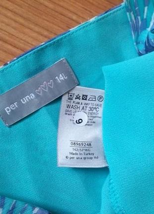 Сукня бренд per una від marks&spencer 14 блакитне12 фото