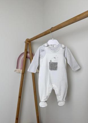 Комплект боді та повзунки на немовля бренду chicco