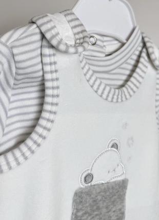 Комплект боді та повзунки на немовля бренду chicco2 фото